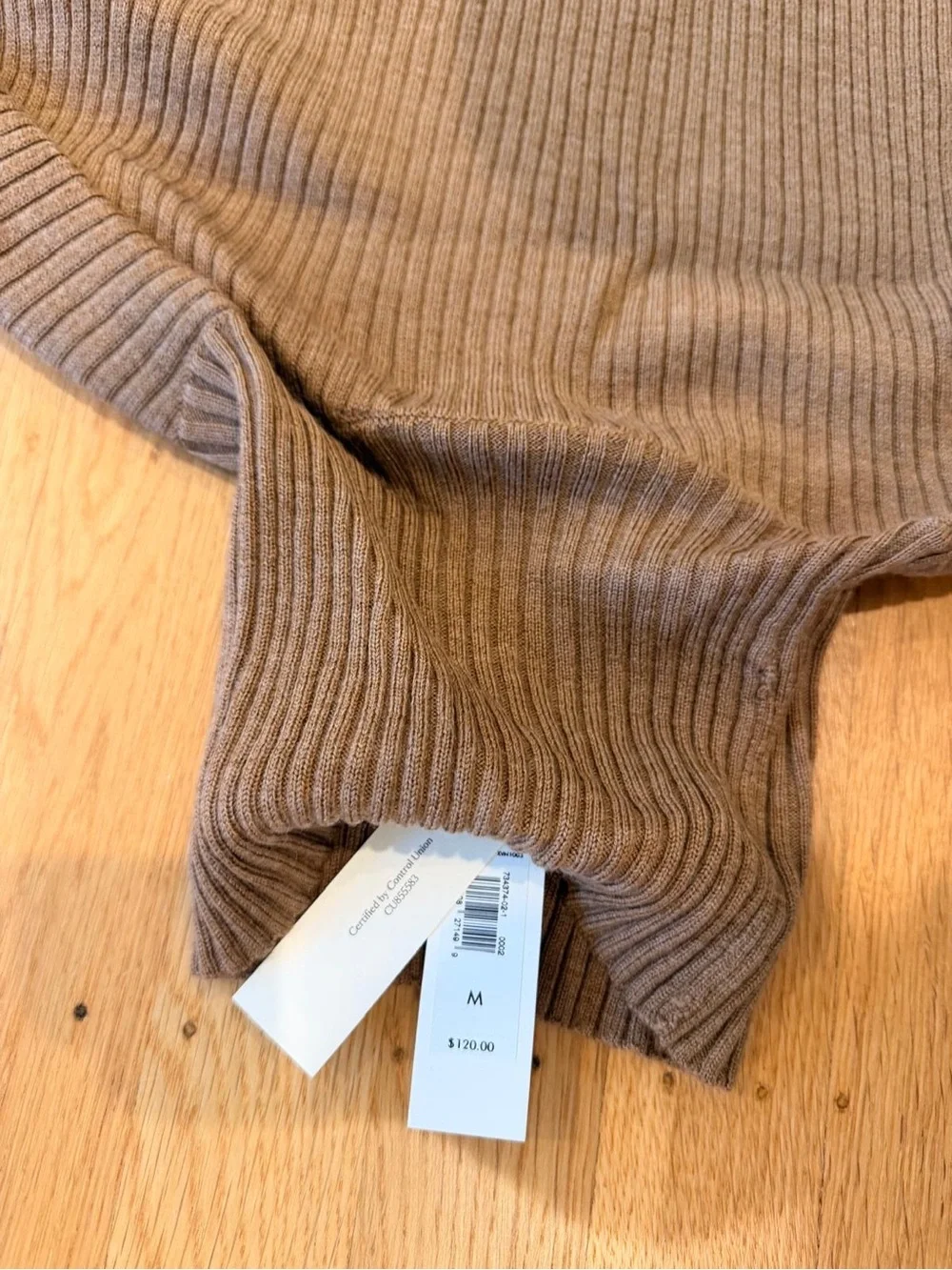 Banana Republic Merino Ribbed Turtleneck Sweater